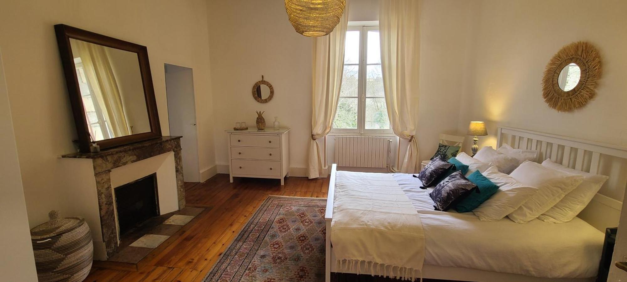 Le Manoir Du Moulin De Madame Panzió Villeneuve-sur-Lot Szoba fotó