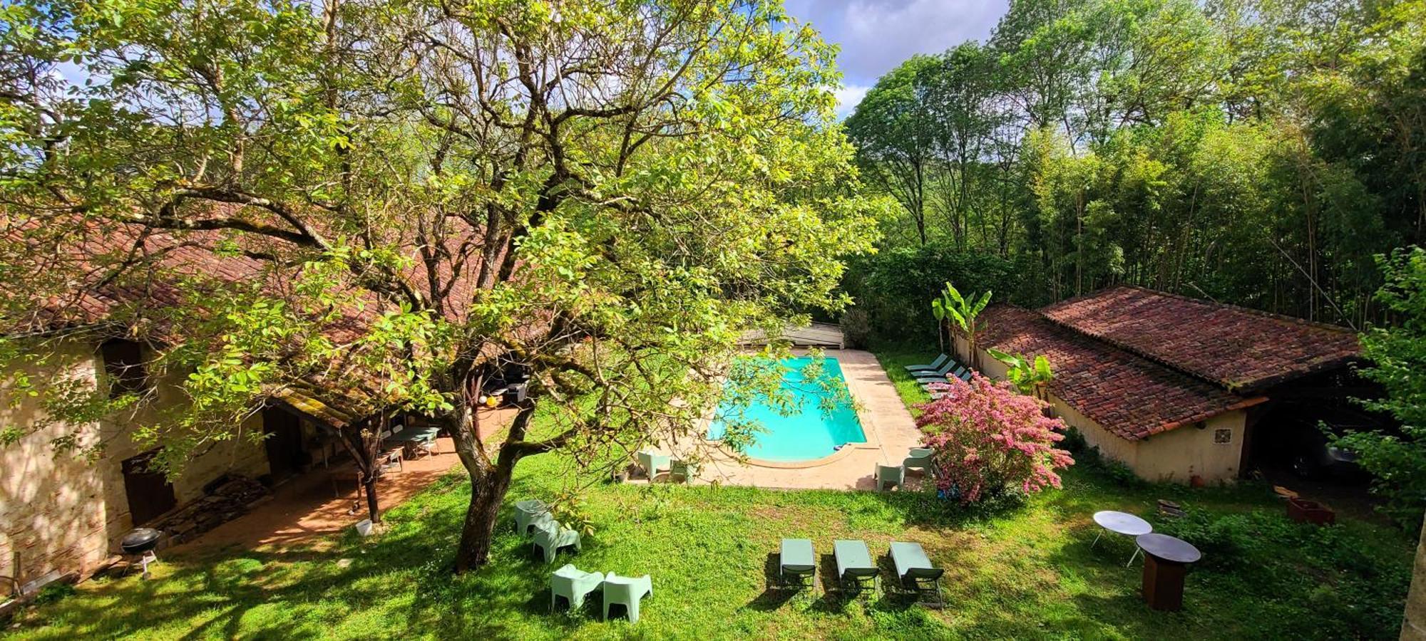Le Manoir Du Moulin De Madame Panzió Villeneuve-sur-Lot Kültér fotó